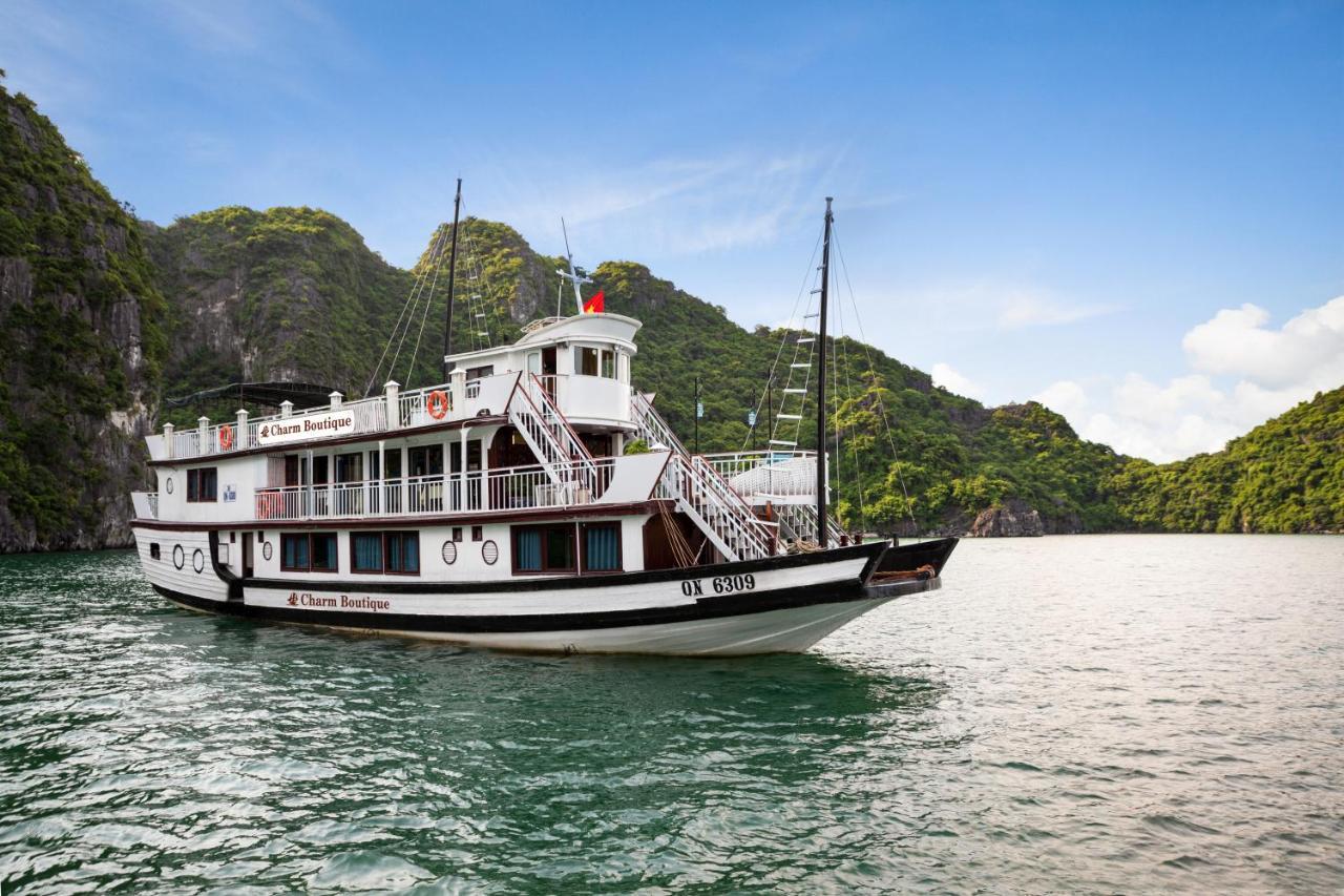 Charm Boutique Cruise Hotell Ha Long Exteriör bild