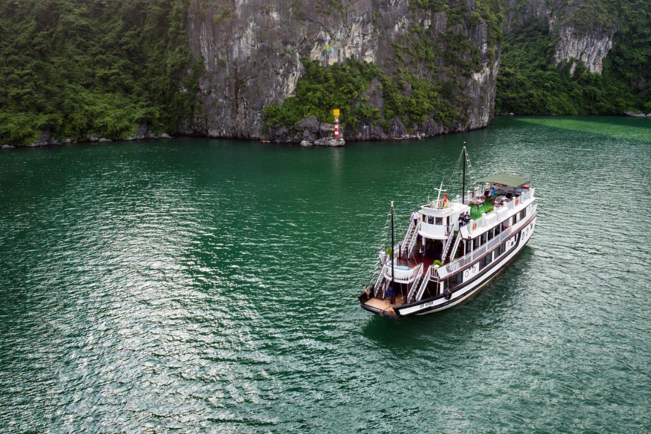 Charm Boutique Cruise Hotell Ha Long Exteriör bild